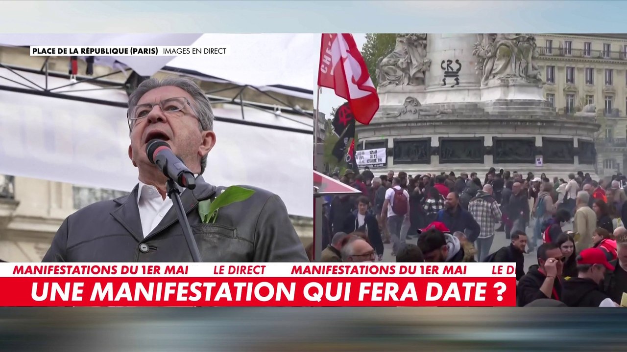 Jean-Luc Mélenchon : «Le 1er-Mai est la fête de ceux qui travaillent»