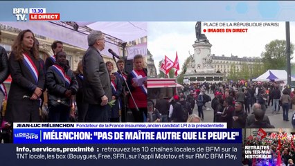Jean-Luc Mélenchon: "Le 1er-Mai n'est pas la fête du Travail, c'est la fête de ceux qui travaillent"