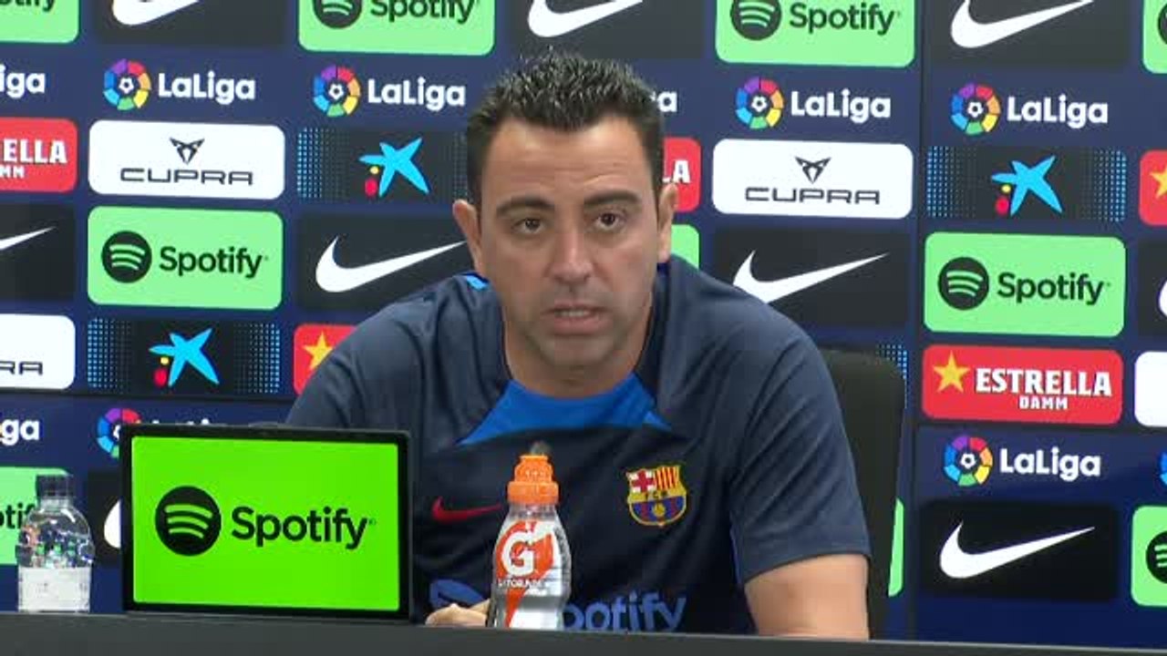 Xavi: "Lo que nos ha hecho estar donde estamos es el hecho de haber sido un equipo"