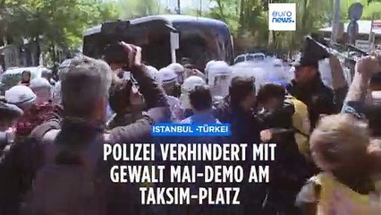 Istanbul: Polizei verhindert mit Gewalt Mai-Demo am Taksim-Platz