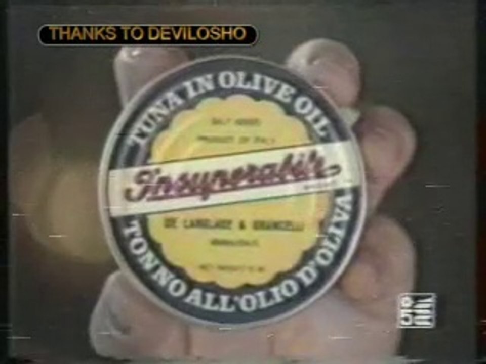 Pubblicità/Bumper anno 1985 Canale 5 - Tonno Insuperabile [Versione Natalizia]