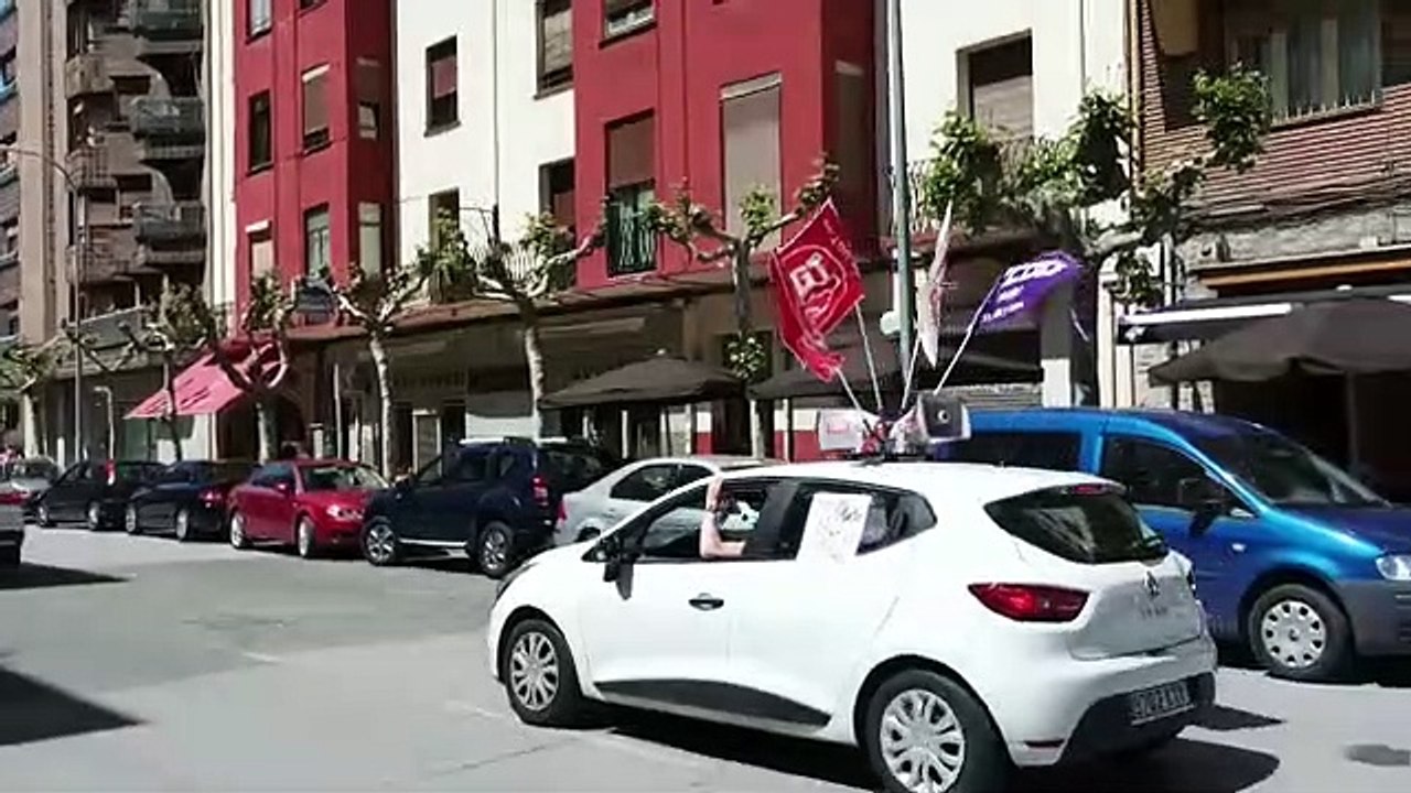 Manifestación 1 de mayo en Miranda de Ebro