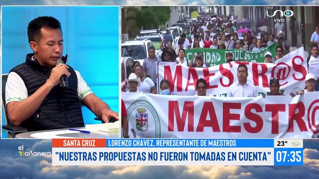 Maestros urbanos deciden tapiarse ante falta de respuesta del Gobierno a sus demandas