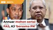 Annuar mohon masuk PAS, KJ ‘bersama PN’, kata Takiyuddin