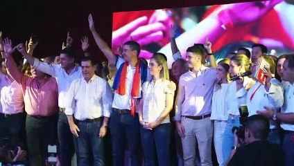 Santiago Pena wins Paraguay election keeping rightwing party in power