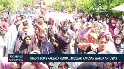 Perayaan Syawalan dengan Lopis Raksasa, Tradisi Simbol Persatuan