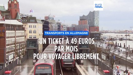 L'Allemagne lance un ticket à 49 euros par mois avec accès illimité aux bus, métros ou trains locaux