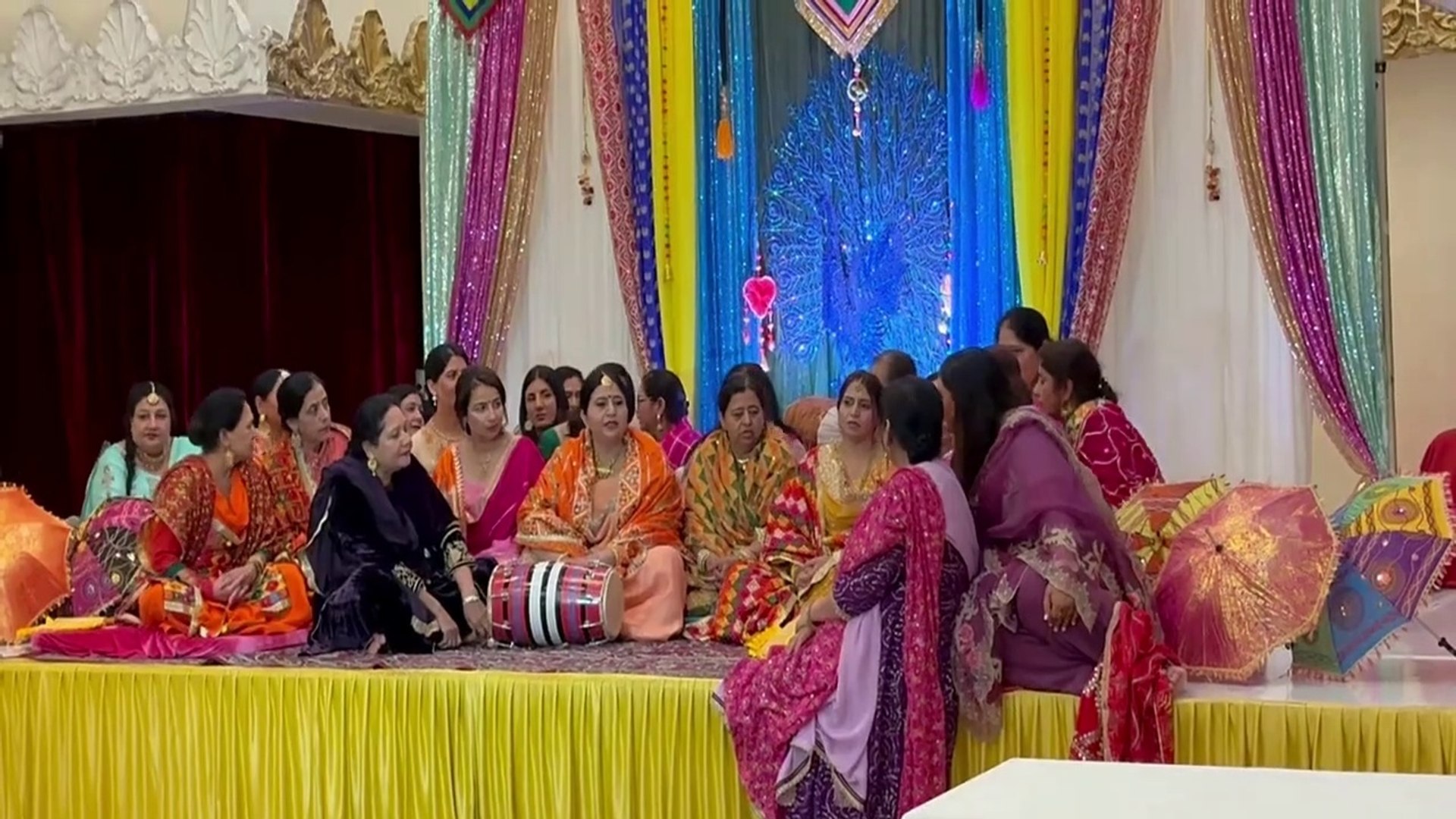 ⁣Punjabis in America Jago - folk songs - Marriage ceremony moments