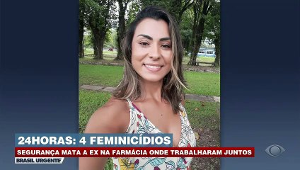 Segurança mata ex-namorada na farmácia onde trabalharam juntos 01/05/2023 09:49:26