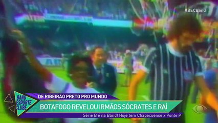 Sócrates e Raí, irmãos formados no Botafogo - SP 01/05/2023 09:53:39