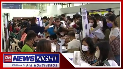 Job fairs ng gobyerno dinagsa ng mga aplikante ngayong Labor Day
