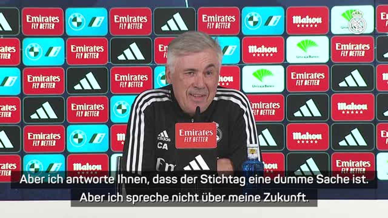 Ancelotti: 'Spreche nicht über meine Zukunft'