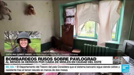 Informe desde Donetsk: nueva ola de misiles rusos impacta en el distrito de Pavlograd