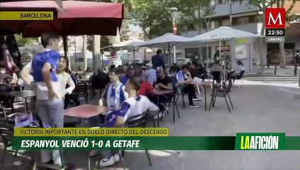 Espanyol saca valioso triunfo ante Getafe en duelo directo del descenso