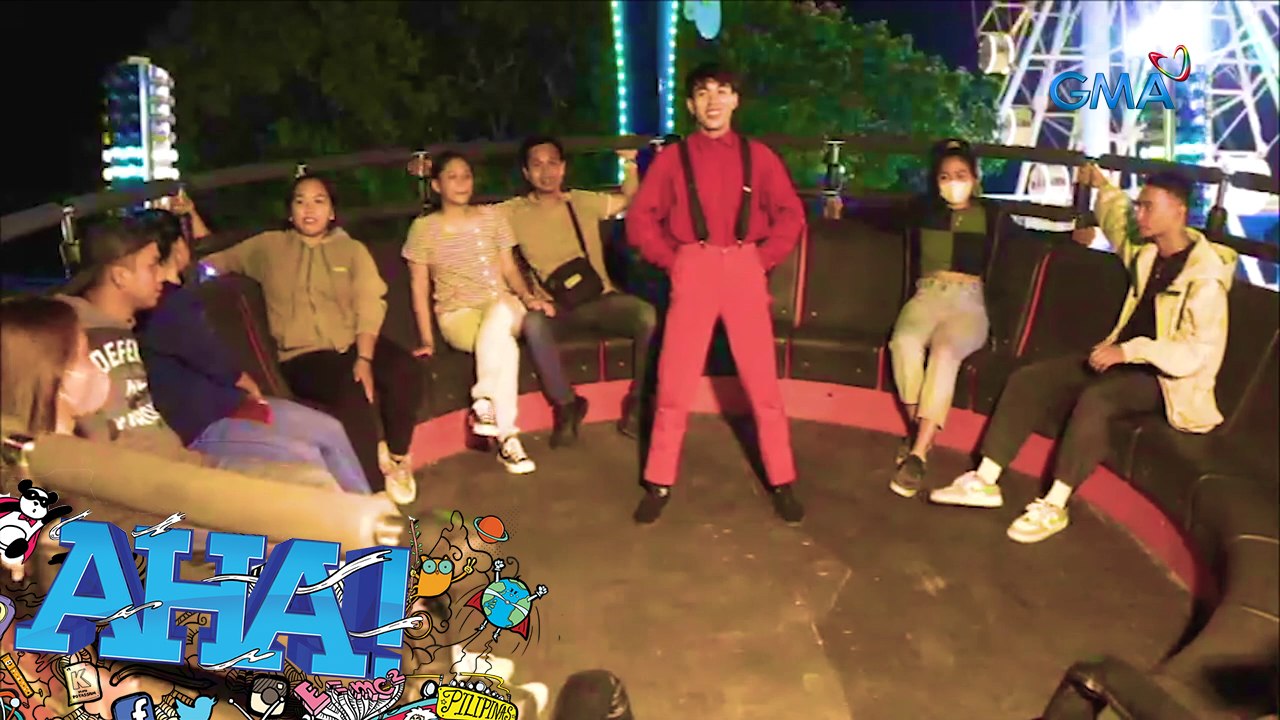 Ang kinaaaliwan na spinning disk ride! | AHA!