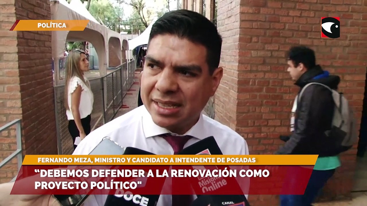 Apertura de sesiones ordinarias en Misiones | Fernando Meza resaltó la importancia de seguir defendiendo a la Renovación como proyecto político misionero