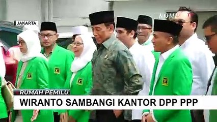 Ketua Dewan Pertimbangan Presiden, Wiranto Sambangi Kantor DPP PPP! Sebut Bahas Pemilu Legislatif