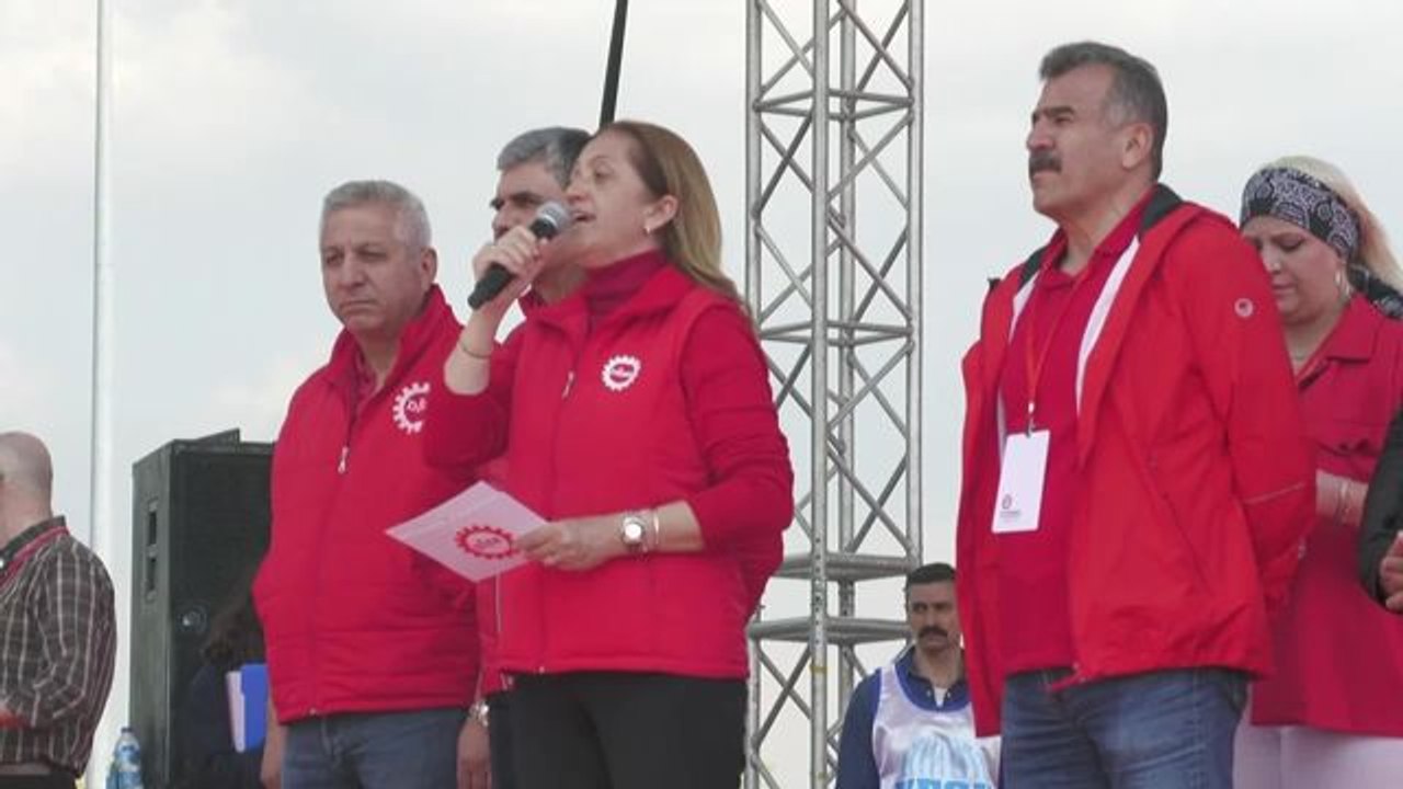 İstanbul'da 1 Mayıs, Maltepe'de Coşkuyla Kutlandı… Arzu Çerkezoğlu: "14 Mayıs'ta Bu Kötülük Düzeninden Hep Birlikte Kurtulacağız"