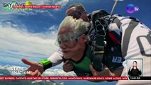 82-anyos na lola, pinakamatandang nag-skydive sa Siquijor | SONA
