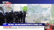 Manifestation du 1er-Mai à Paris: une brigade de la Brav-M déployée en fin de cortège
