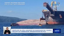 Banta ng oil spill kasunod ng banggaan ng 2 barko malapit sa Corregidor, binabantayan ng PCG | Saksi