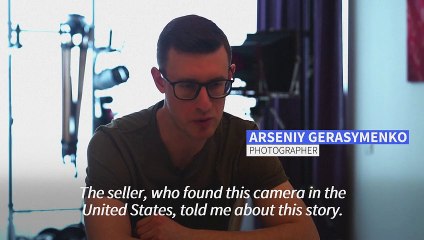 Korean War-era camera documents Ukrainian soldiers at the front