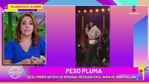 Peso Pluma es el primer artista de regional mexicano en el Show de Jimmy Fallon