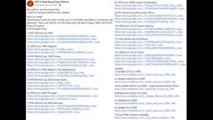 PES 6 World Cup & Euro by @ShahruddinLahading (Shah Ruud Deen Edition)