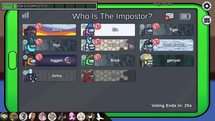 Wenn man immer Jonny's Tasks unterbricht... | Among Us ★ RDSQ 280 (Feat. loggen_, gerryxn & Co.)