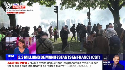 Proposition d'abrogation de la réforme des retraites: Sophie Binet (CGT) appelle "les députés à prendre leurs responsabilités pour permettre une sortie de crise"