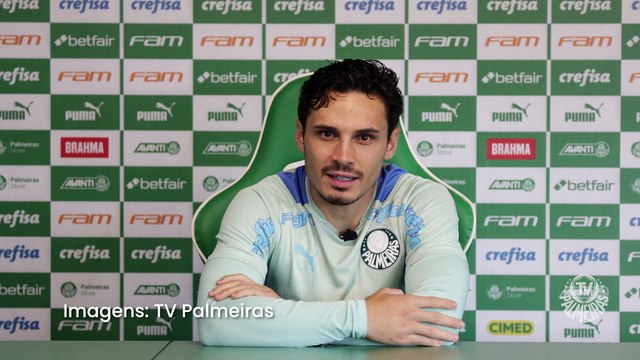 Destaque do Palmeiras, Raphael Veiga fala de admiração por Valdivia