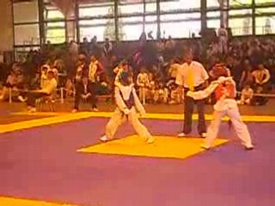 Le combat taekwondo
