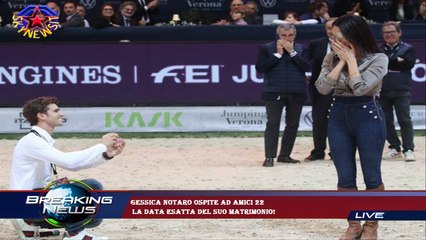 Gessica Notaro ospite ad Amici 22  la data esatta del suo matrimonio!