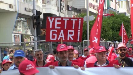 ANTALYA'DA 1 MAYIS KUTLAMASI
