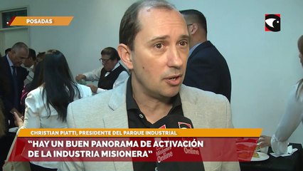 “Hay un buen panorama de activación de la industria misionera” indicaron desde el Parque Industrial
