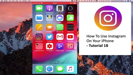 How to USE Instagram on iPhone - Send a Direct Message (DM) To Someone On Instagram | Tutorial 18