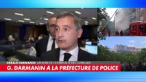 Gérald Darmanin : «Il n'est pas normal qu'en République des policiers, des gendarmes et des pompiers soient pris à partie»