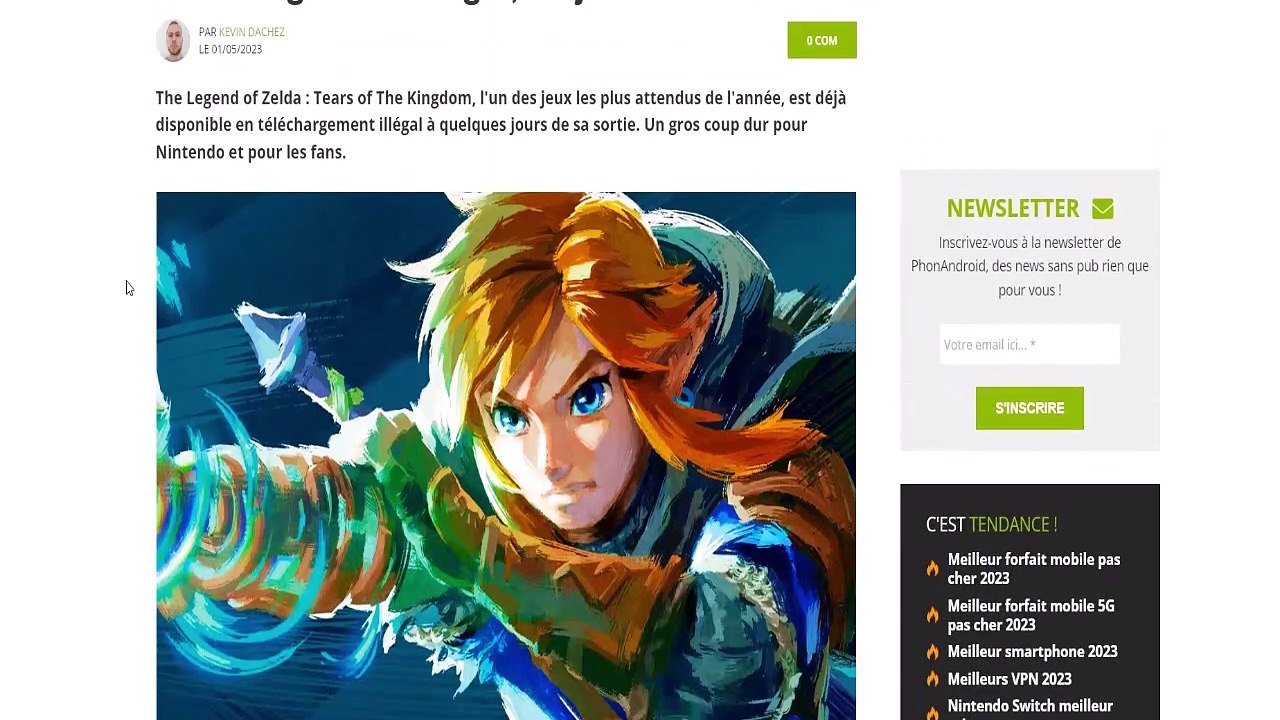Zelda Tears Of The Kingdom : LE JEU A FUITE ?! | Zelda Tears Of The Kingdom HAS LEAK