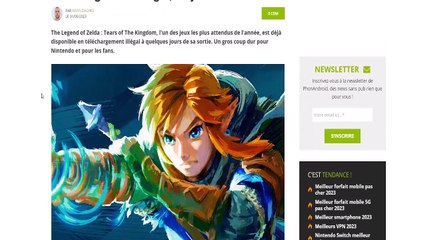 Zelda Tears Of The Kingdom : LE JEU A FUITE ?! | Zelda Tears Of The Kingdom HAS LEAK