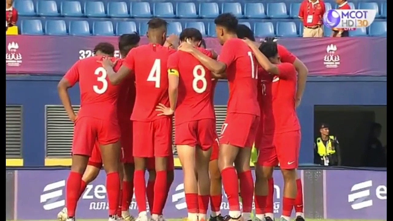 ไทย 3-1 สิงคโปร์ | ซีเกมส์ 2023 SEA Games | Thailand vs Singapore