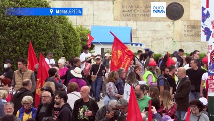 Europa celebra el Primero de Mayo protestando contra la inflación y exigiendo justicia económica