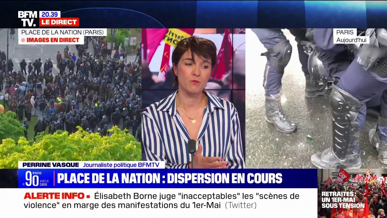 Manifestation du 1er-Mai à Paris: dans le cortège de tête, une volonté d'en découdre