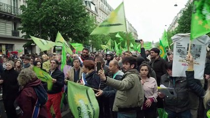 Un 1 de mayo de protestas en Francia contra la reforma de las pensiones