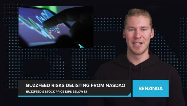 BuzzFeed's stock price dips below $1, risking delisting from Nasdaq