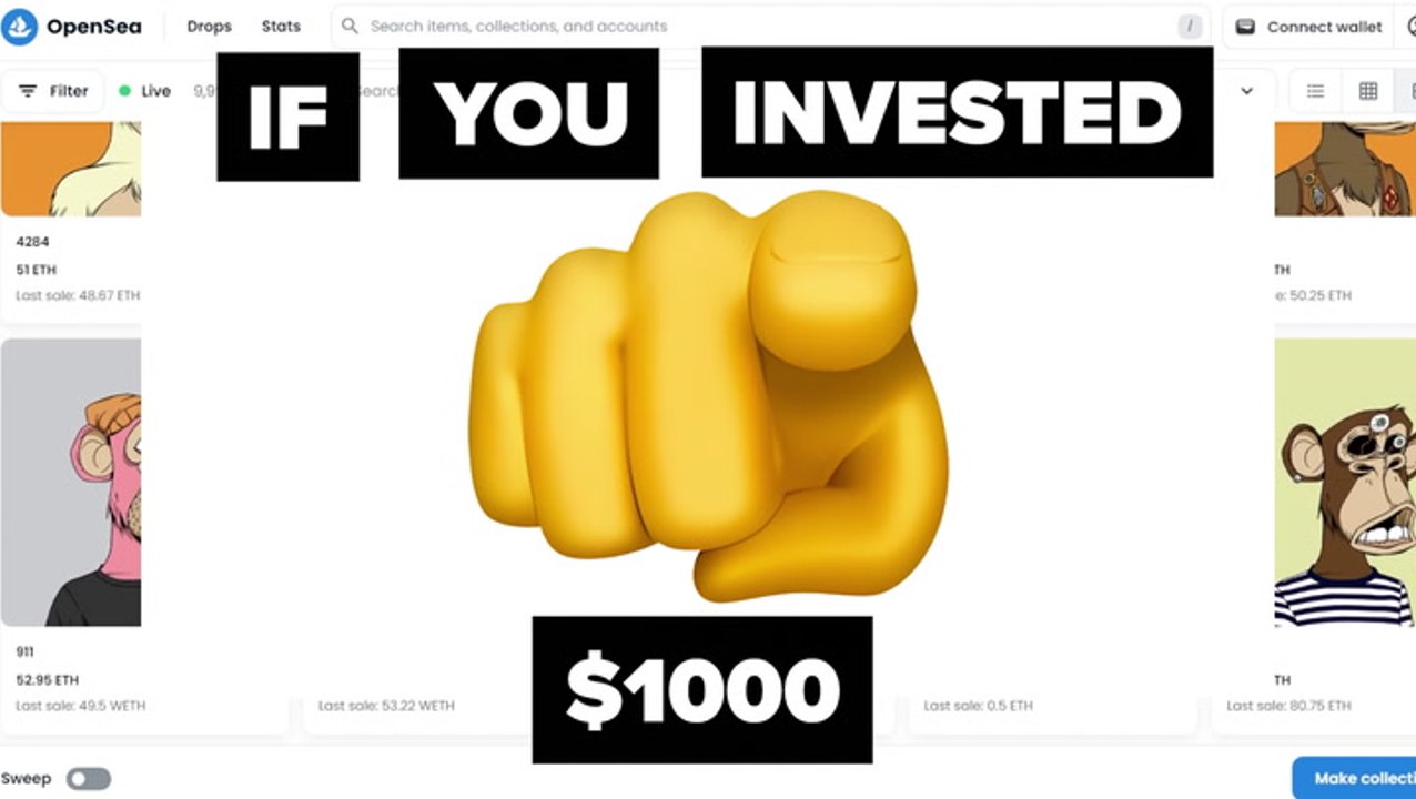 If You Invested $1,000 In Bored Ape Yacht Club At Mint... How Much Would You Have Today?