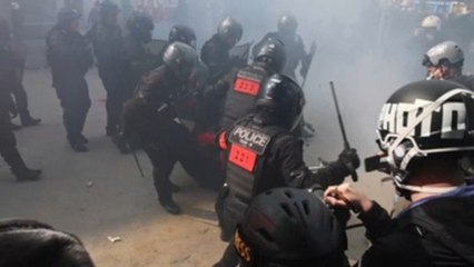 Cientos de miles de franceses en la calle contra la reforma de las pensiones