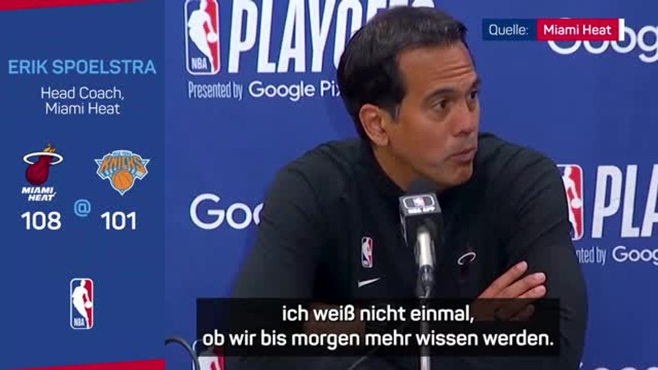 Spoelstra: "keine ahnung, wie lange butler fehlt"