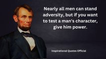 18 QUOTES FROM ABRAHAM LINCOLN THAT WORTH ... | motivational quotes | Inspirational Quotes Official