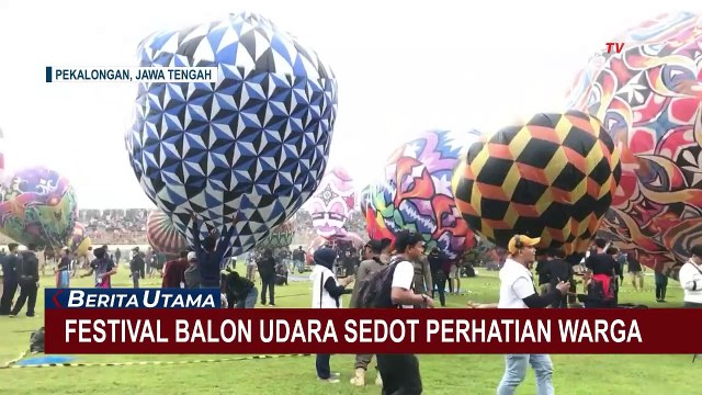 92 Kelompok Meriahkan Festival Balon Udara di Pekalongan!