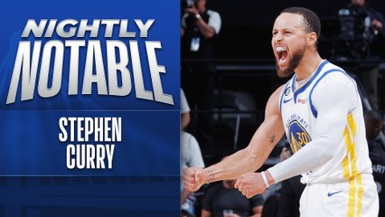 Nightly Notable: Stephen Curry | April 30